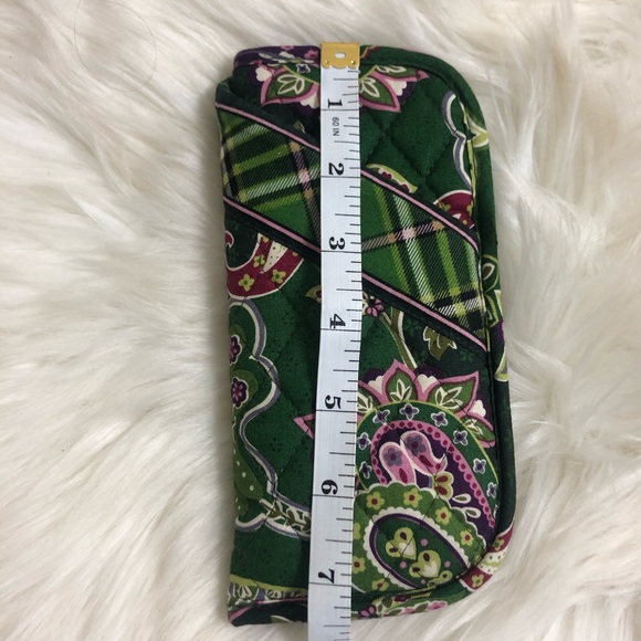 🦋 3/$25 Vera Bradley glasses case green - Picture 5 of 7